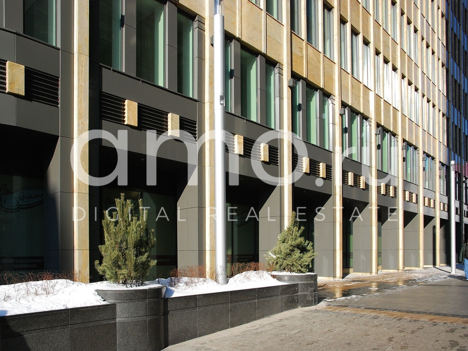 Фото делового комплекса «Белая Площадь, здание А» снаружи и изнутри